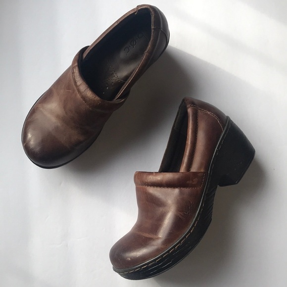 Born b.o.c Leather Clogs - Picture 2 of 8